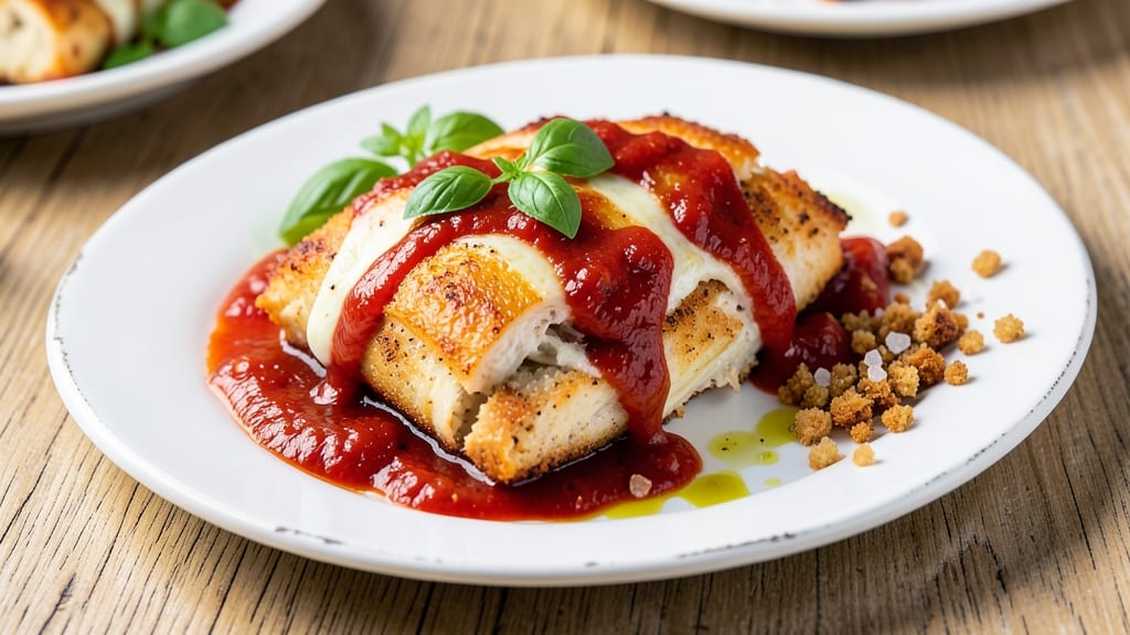 Baked Chicken Parmesan Recipe Skinnytaste: Crispy Breadcrumbs and Juicy Chicken in 30 Minutes