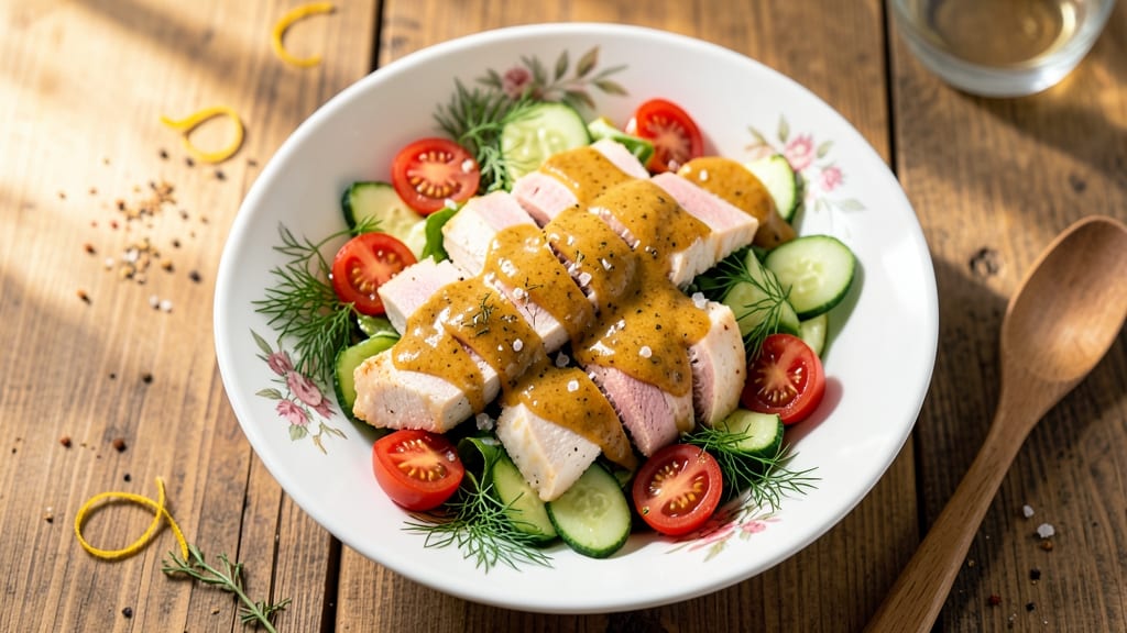 Barefoot Contessa Mustard Chicken Salad Recipe: Creamy, Crunchy, and Protein-Packed in 15 Minutes