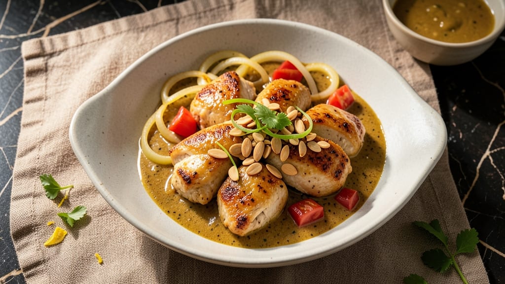 Almond Chicken Curry Recipe: Nutty-Spiced One-Pot Magic