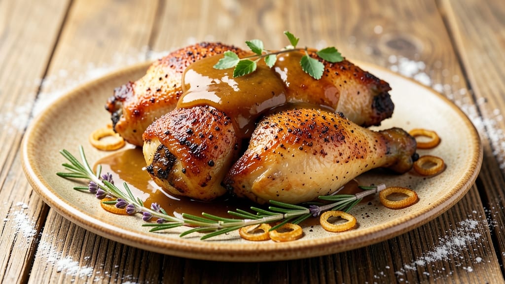 Baked Chicken Thighs With Gravy Recipe: Crispy-Skinned, Pan-Glazed Richness