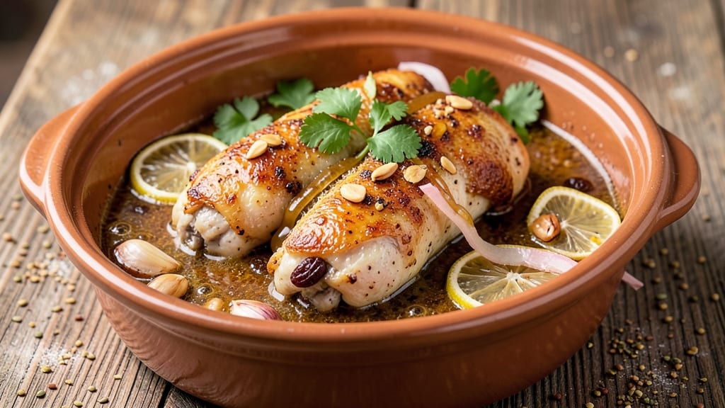 Authentic Moroccan Chicken Tagine Recipe Slow Cooker: Slow-Cooked Spice-Infused Harmony