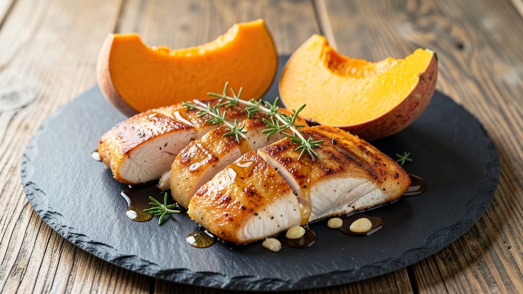 Baked Chicken Breast and Butternut Squash Recipe: Sweet-Savory Roast With Zero Leftovers