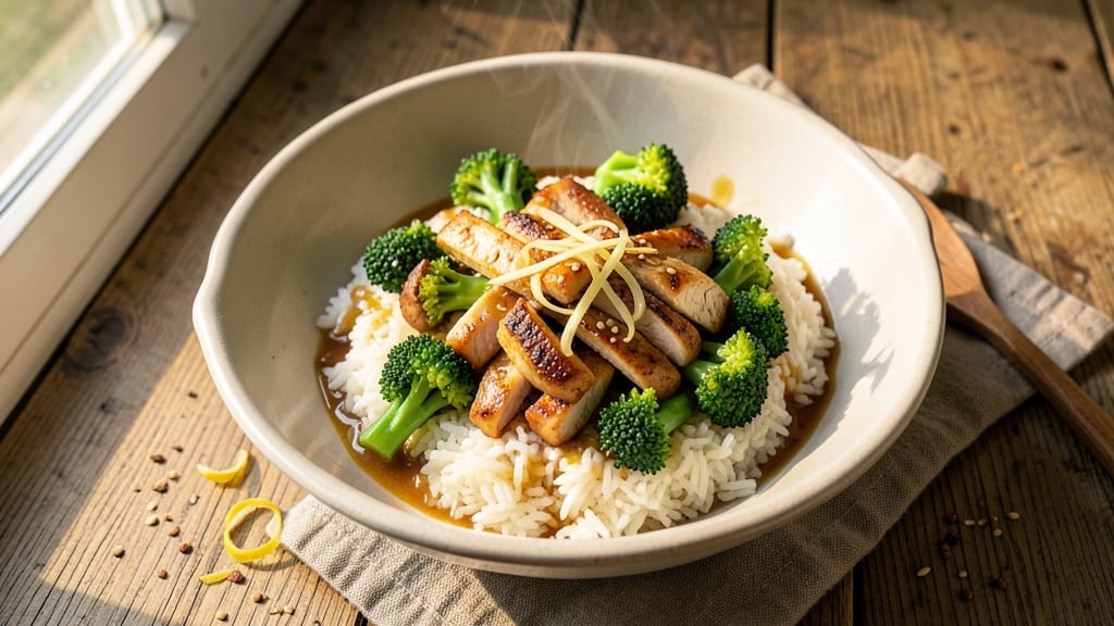 Asian Chicken Broccoli Rice Recipe: One-Pan Umami Harmony in 30 Minutes