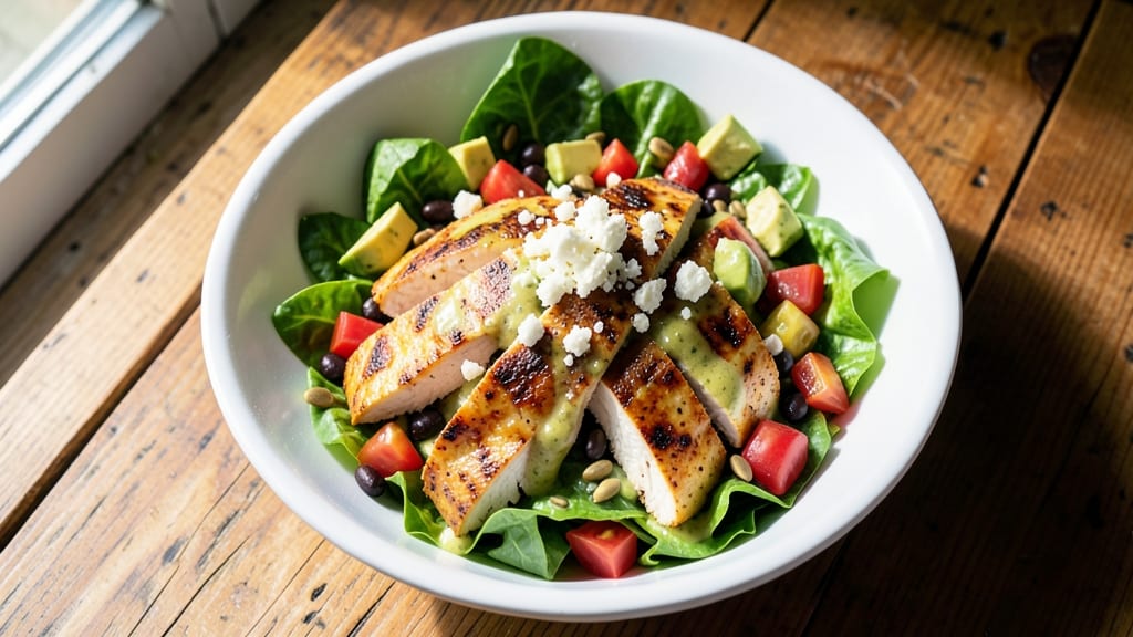Applebee's Fiesta Chicken Chopped Salad Recipe: Crunchy Tortilla Strips and Zesty Lime Dressing