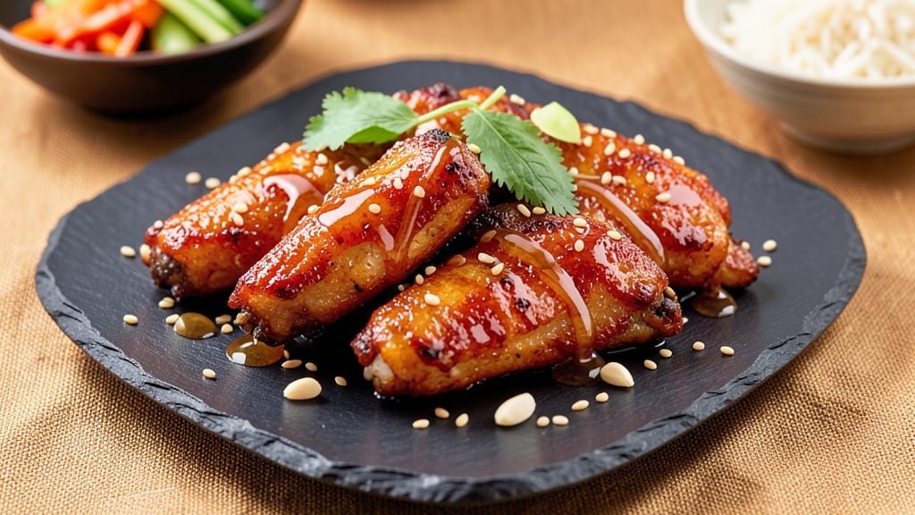 Asian Sweet Spicy Chicken Wings Recipe: Glossy Glaze That Balances Heat and Sweetness