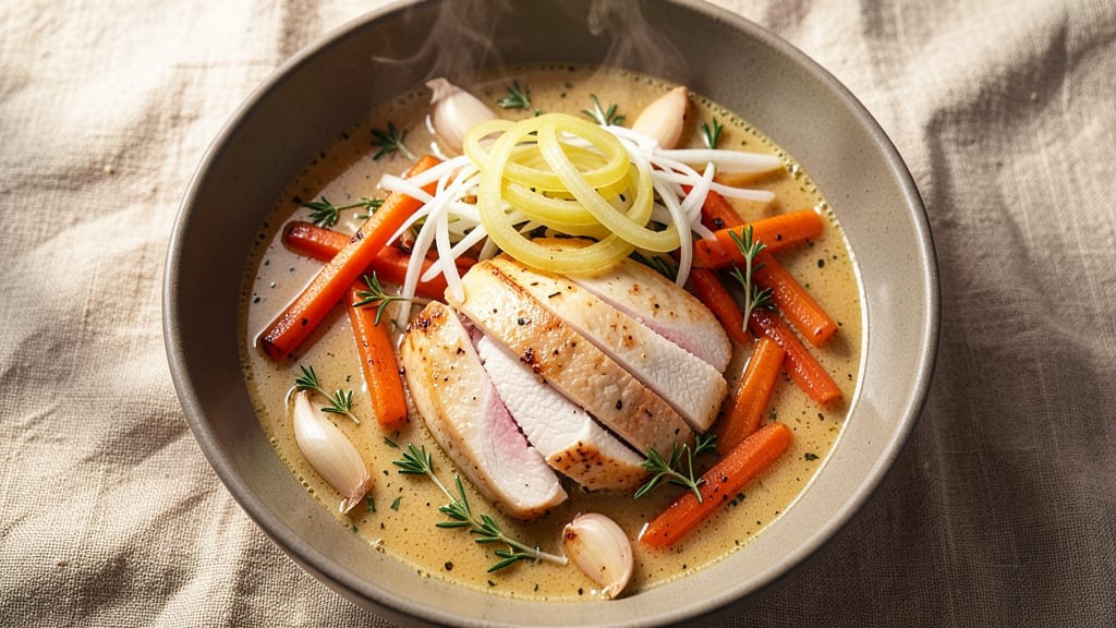 Awesome Chicken Soup Recipe: Herbal Broth Magic for Cold Nights