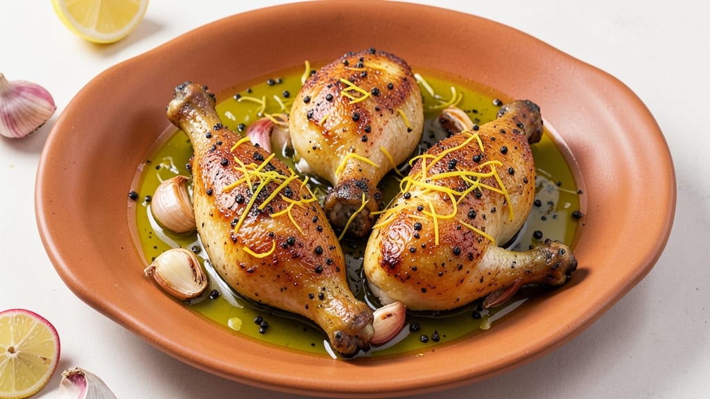 Baked Lemon Pepper Chicken Legs Recipe: Crispy Skin and Zesty Juiciness in One Bake