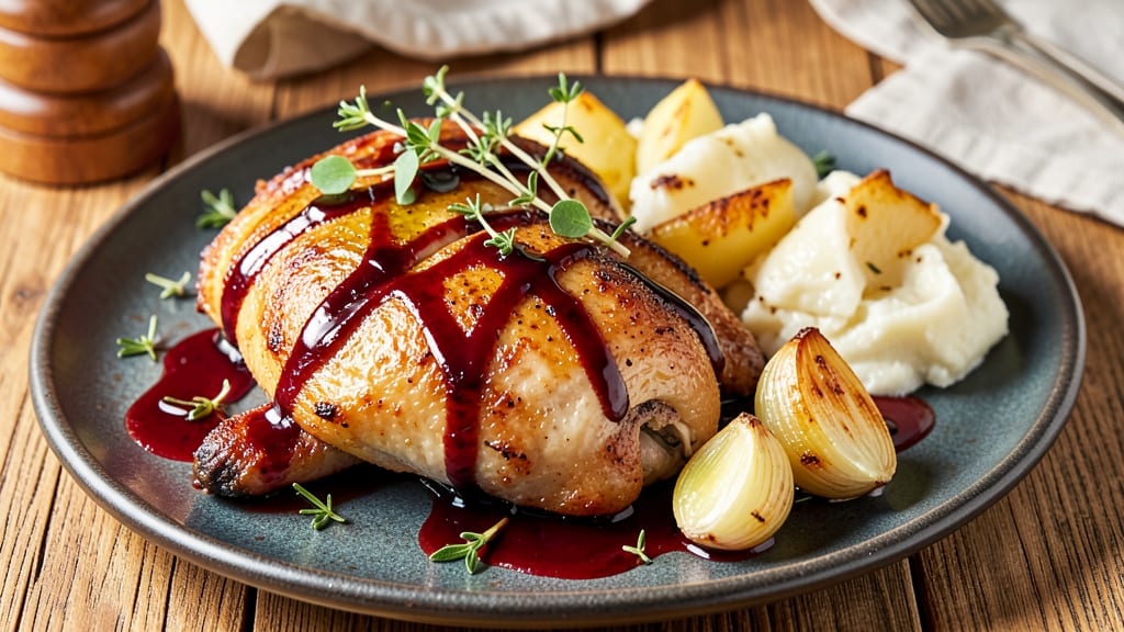 Balsamic Vinaigrette Chicken Slow Cooker Recipe: Slow-Cooked Tender Meat with Tangy Glaze