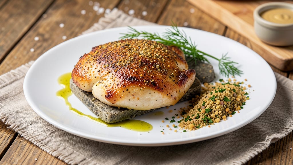 Baked Chicken With Ranch Seasoning Recipe: Crispy Crust and Tangy-Mayo Magic