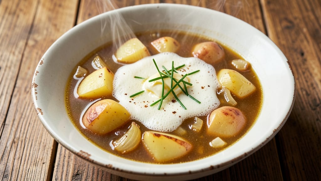 Basic Potato Soup Recipe With Chicken Broth: Creamy Velvety Richness in One Pot