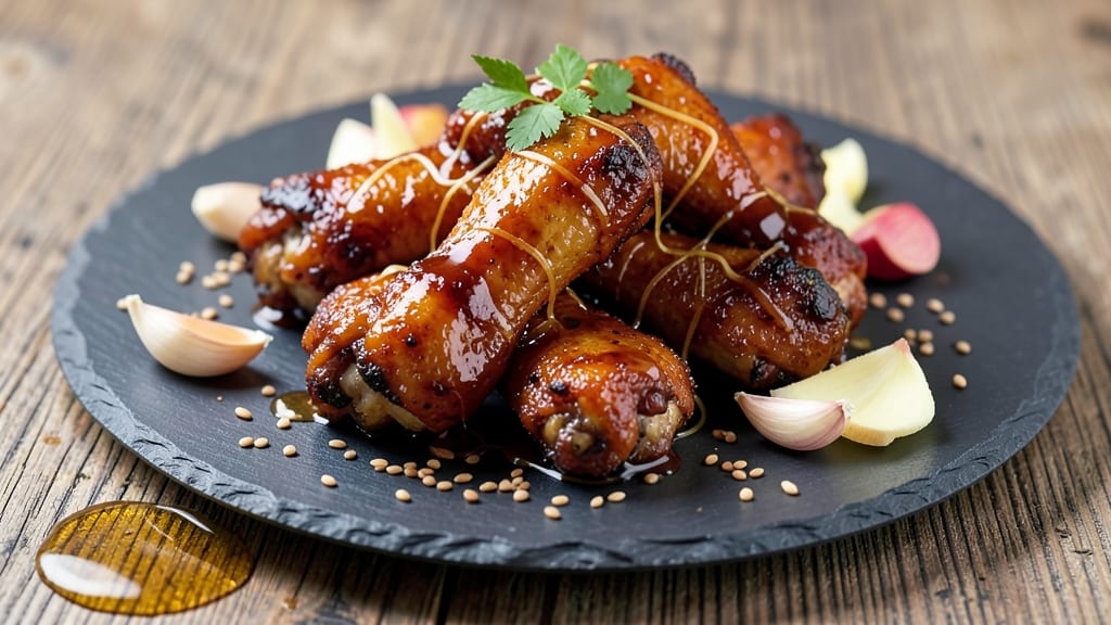 Baked Hoisin Sauce Chicken Wings Recipe: Sticky-Sweet Glaze That Caramelizes to Perfect Crisp