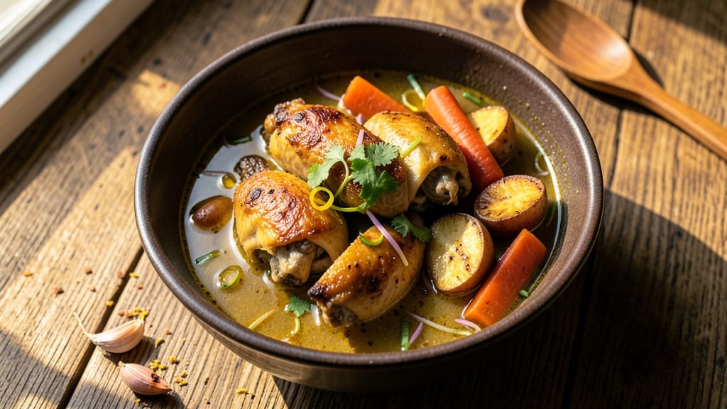 Bangla Chicken Soup Recipe: Fragrant Turmeric and Cumin Infusion