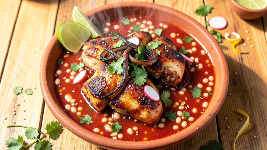 Authentic Mexican Red Chicken Pozole Recipe: Smoky Homestyle Stew With Tender Shreds
