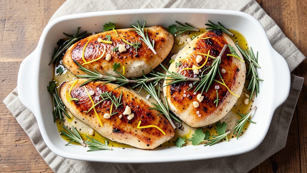 Barefoot Contessa's Baked Chicken Breast Recipe: Herb-Crusted Juiciness Without the Dryness