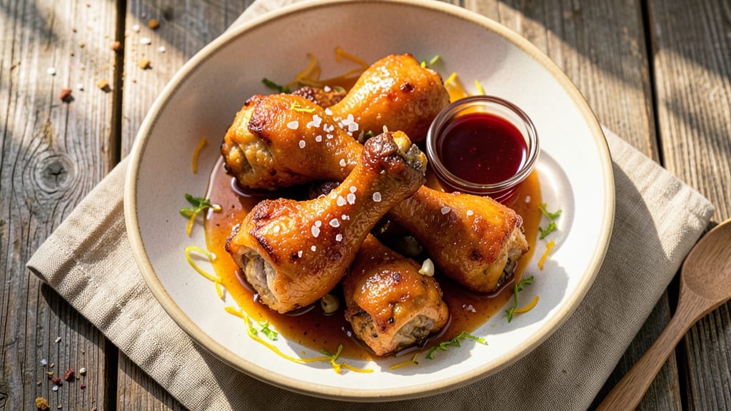 Baked Orange Chicken Drumsticks Recipe: Glazed Sweetness Meets Crispy Skin