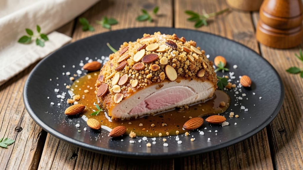 Baked Almond Chicken Recipe: Crunchy Coating That Stays Crispy All Night