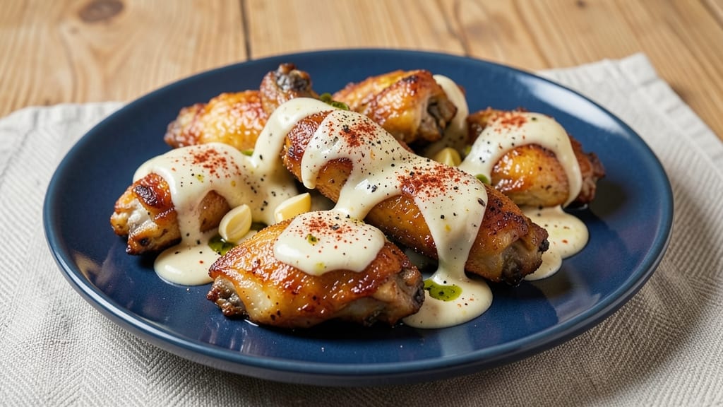 Baked Chicken Wings Recipe with Cream of Chicken: Crispy Bites Soaked in Rich, Velvety Sauce