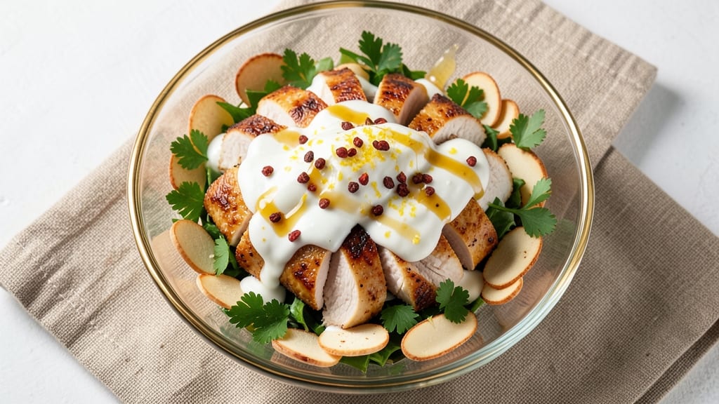 Aladdin's Chicken Salad Recipe: Crunchy Pecans and Creamy Tang in 15 Minutes