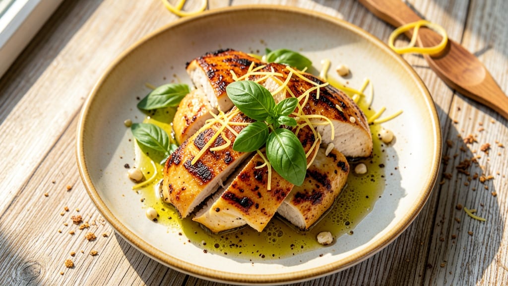 Baked Lemon Basil Chicken Recipe: Bright Herb Crust With Juicy Centers