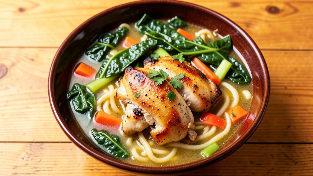 African American Chicken and Noodle Soup Recipe: Soul-Warming Herbs and Smoky Depth
