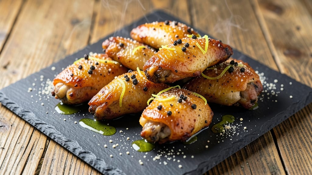 Air Fryer Lemon Pepper Chicken Wings Recipe: Zesty Crunch in 15 Minutes
