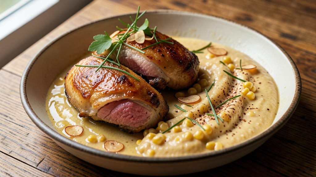 Babe Chicken and Creamed Corn Recipe: Southern-Style One-Pan Feast
