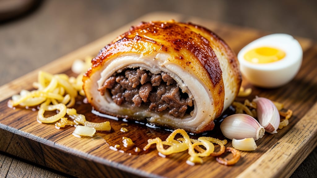 Baked Chicken Embutido Recipe: Filipino-Style Stuffed Chicken with Crispy Top