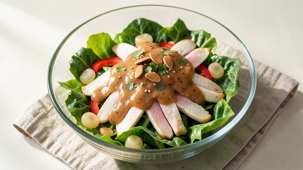 Barefoot Contessa Chinese Chicken Salad Recipe: Crunchy Water Chestnuts and Peanut Dressing Magic