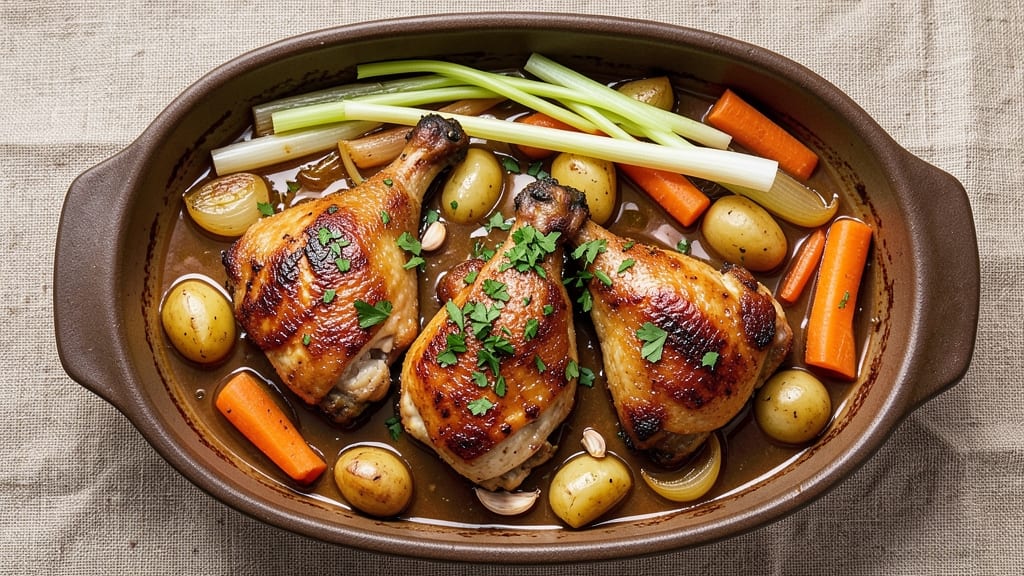 Baked Chicken Stew Recipe: Slow-Simmered Richness With Tender Chicken