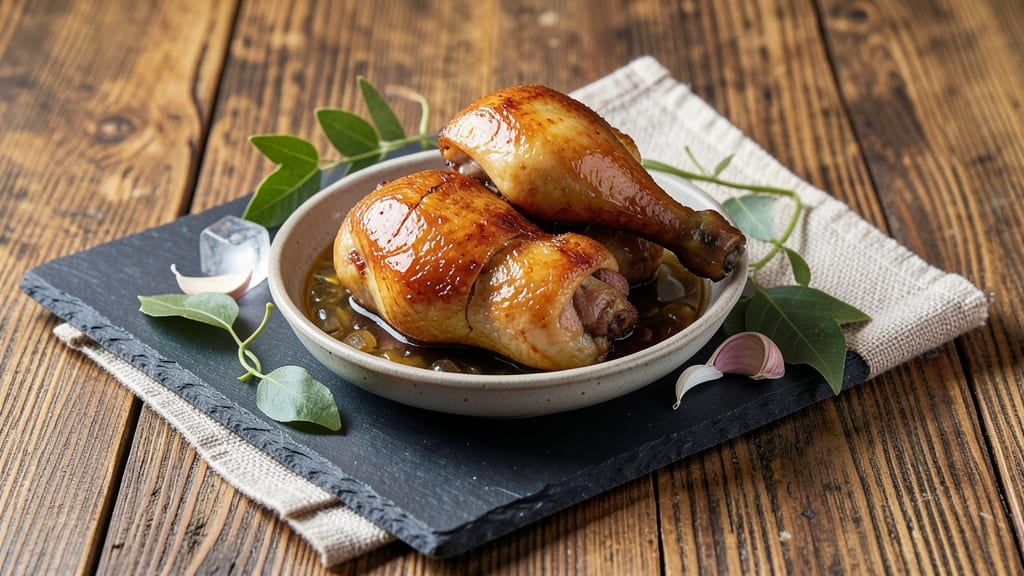 Boiled Chicken Legs Recipe: Juicy Moistness With Crispy Skin Surprise