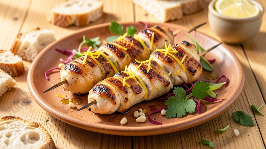 Baked Chicken Spiedini Recipe: Skewered Italian Flair With Juicy Centers
