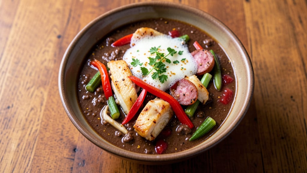 Campbell's Chicken Gumbo Soup Copycat Recipe: Deep-Roasted Okra and Smoky Sausage Richness