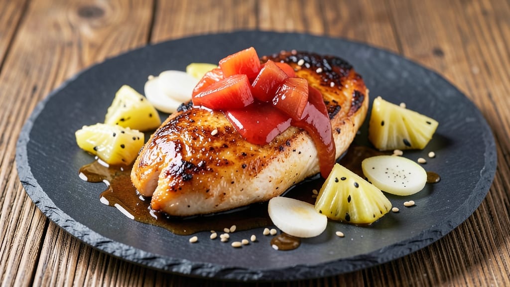 Baked Hawaiian Chicken Breast Recipe: Pineapple-Glazed Crispy Edges and Juicy Core
