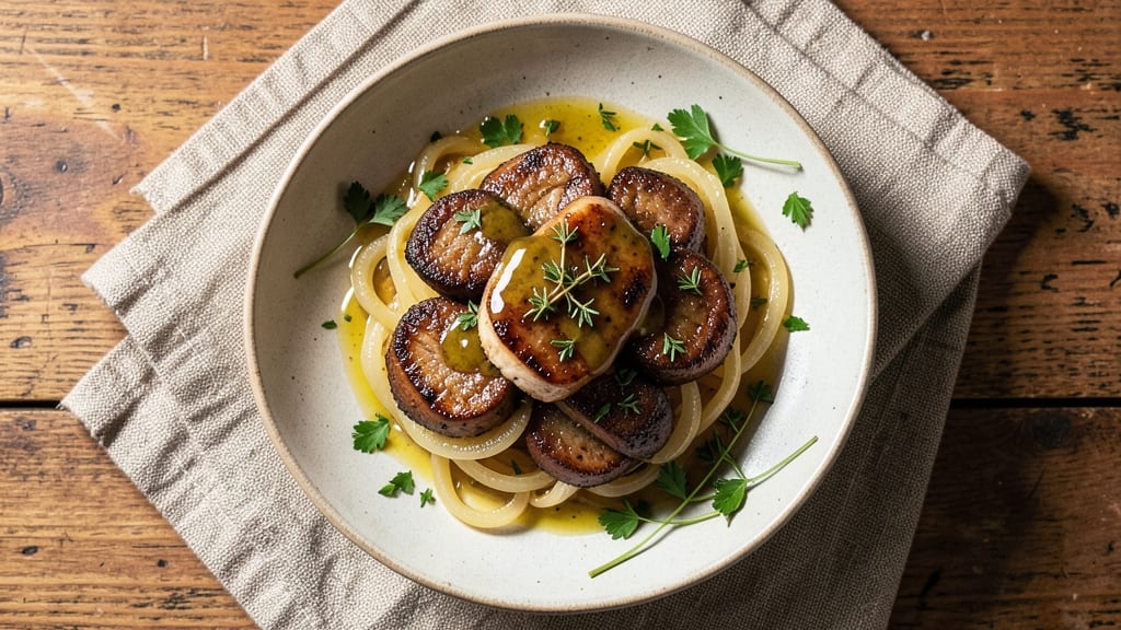 Chicken Liver Recipe: Pan-Seared with Herbs and Crispy Onions