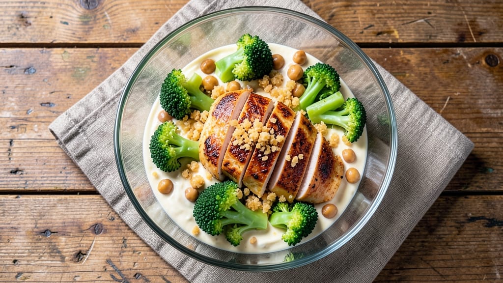 Chicken Salad Chick Broccoli Salad Copycat Recipe: Chickpea-Crusted Crunch With Creamy Ranch Twist