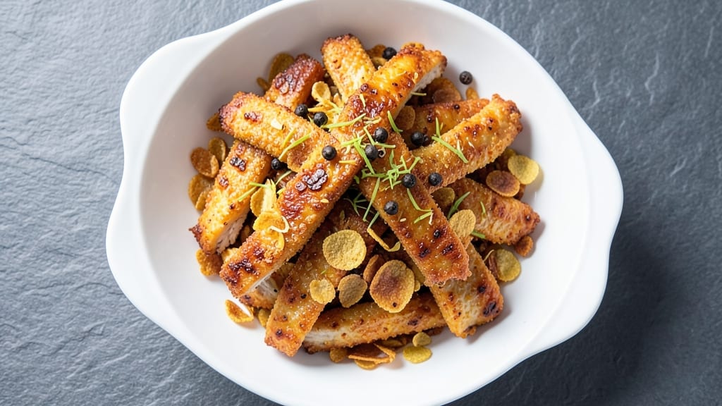 Chicken Strips Corn Flakes Recipe: Crispy Bites With Zero Breadcrumbs