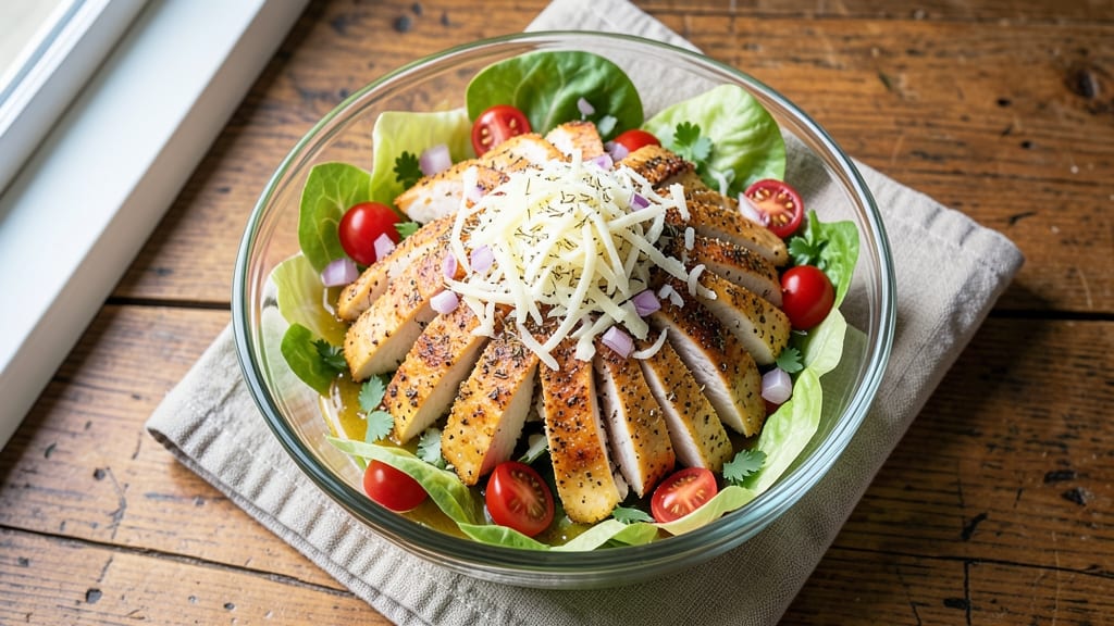 Copycat Sam's Club Rotisserie Chicken Salad Recipe: Shredded Chicken and Creamy Ranch Magic
