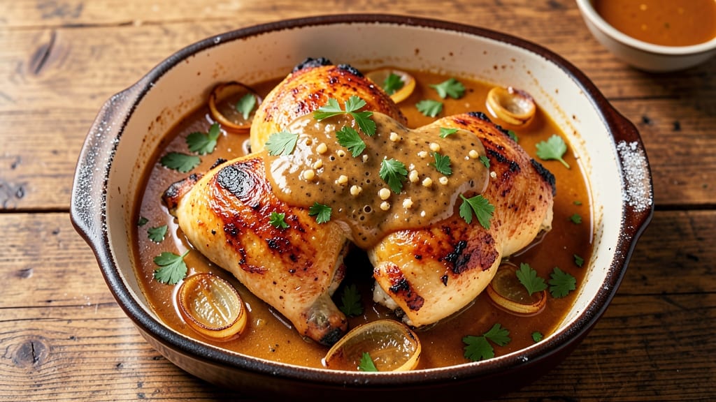 Baked Chicken With Onion Soup Mix Recipe: Crispy-Topped Comfort in One Pan