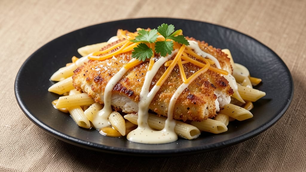 Applebee's 3 Cheese Chicken Penne Copycat Recipe: Crispy Breadcrumbs Lock Three Melty Cheeses