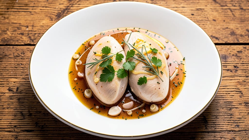 Gordon Ramsay's Poached Chicken Recipe: Herbed Butter Baste for Juicy Mastery