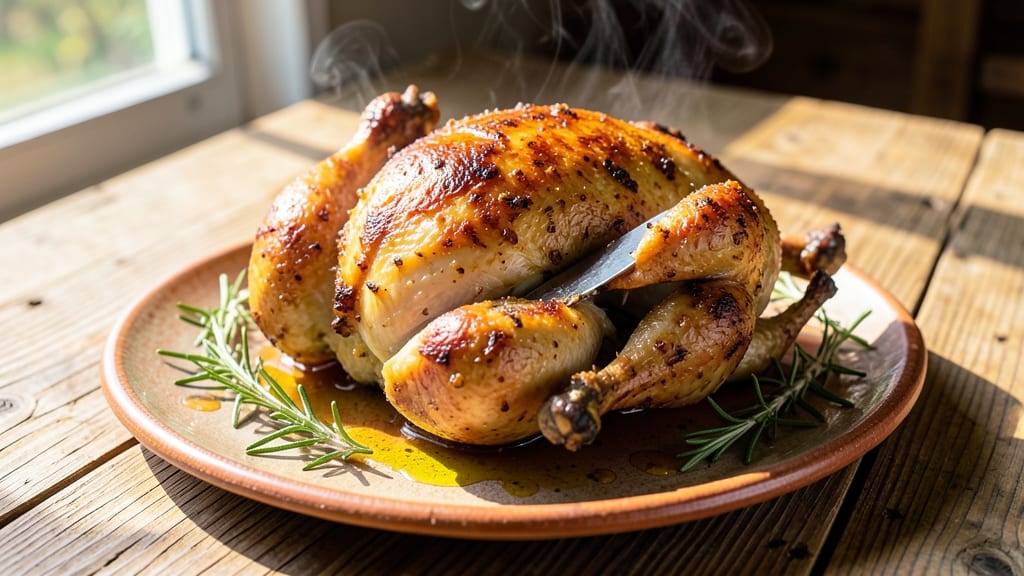Grandma's Chicken Recipe: Homestyle Crispy Skin and Juicy Meat