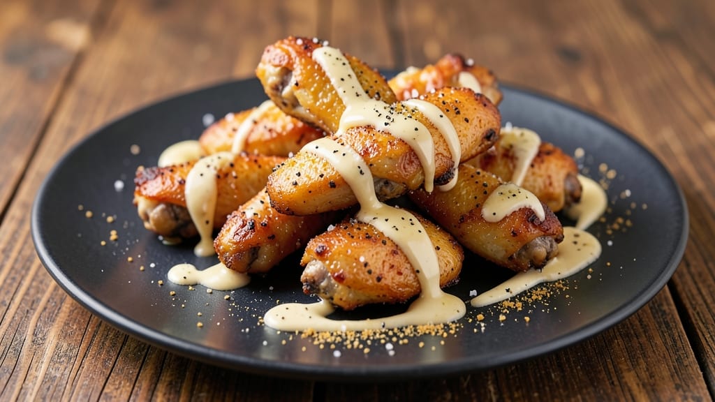 Hidden Valley Ranch Chicken Wings Recipe: Crispy Bites with Cool Creamy Drizzle