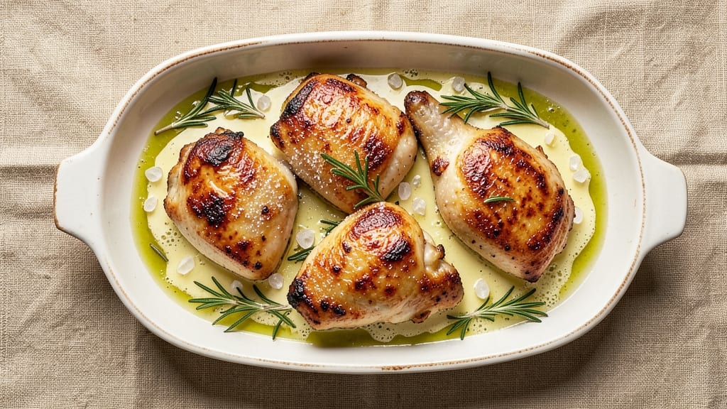 Ina Garten Baked Chicken Thigh Recipe: Crispy Skin and Juicy Centers in One Pan