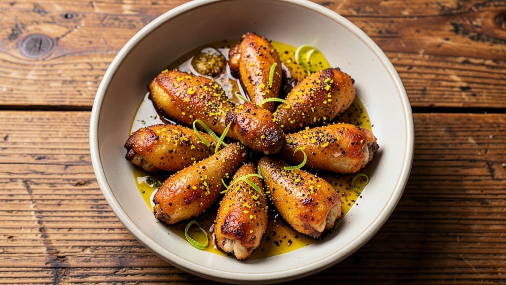 Lawry's Lemon Pepper Chicken Wings Recipe: Crispy Bites with Zesty Kick