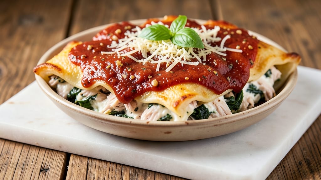 Maggiano's Chicken and Spinach Manicotti Copycat Recipe: Double-Baked Cheese Layers With Hidden Herb Trick