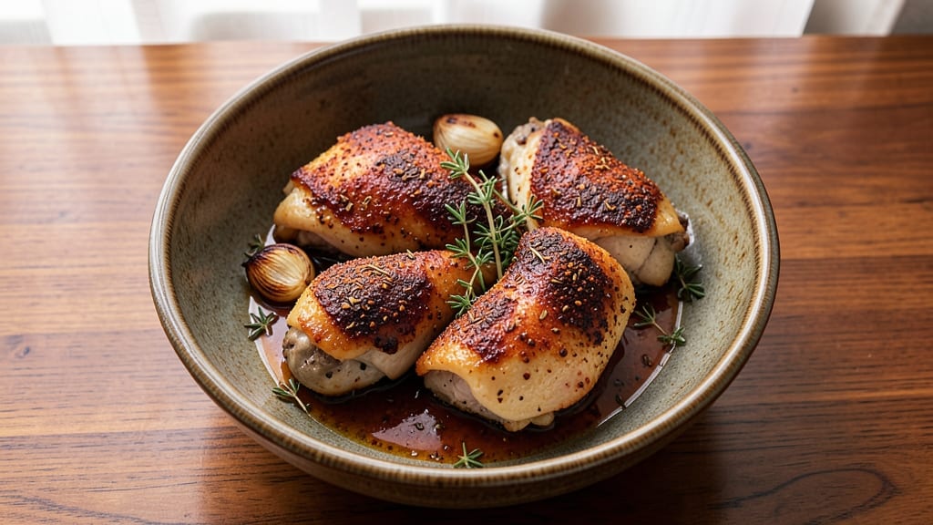 Nigella Lawson's Chicken Thighs Recipe: Crispy Skin, Juicy Secret Spice Blend