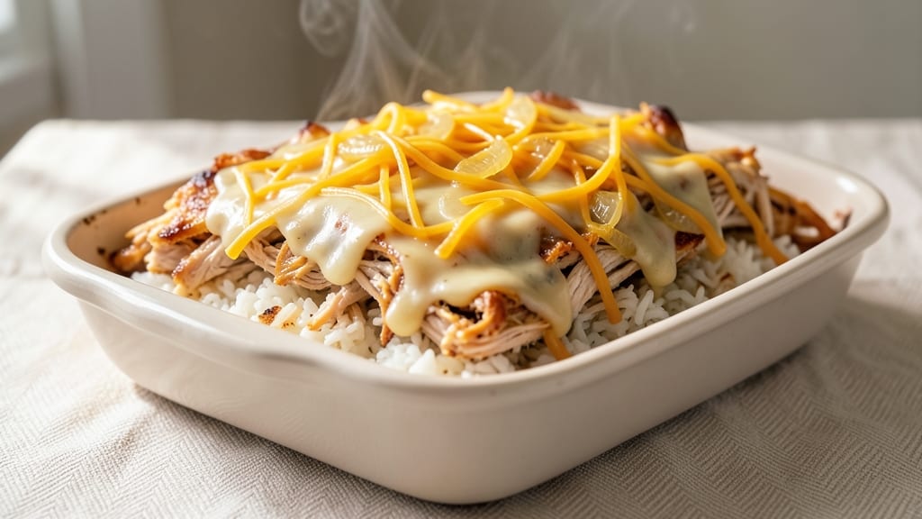 Stouffers Grandma Chicken and Rice Bake Recipe: One-Pan Creamy Comfort With Crispy Top